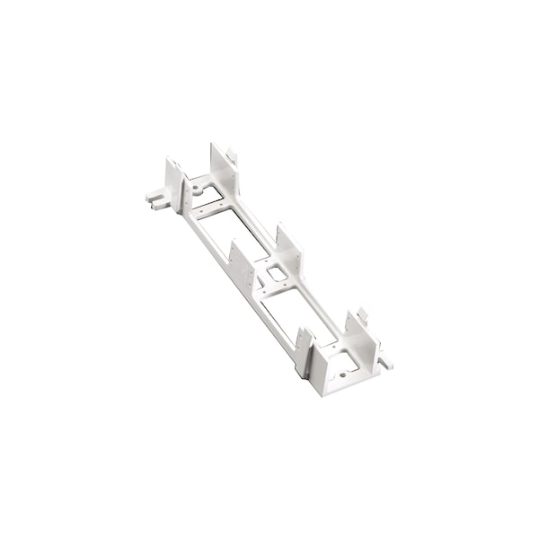 Leviton 89D MOUNTING BRACKET, FOR USE, W/PATCH BLOCKS & 66/110 BLOCKS, WHITE 248761 - main
